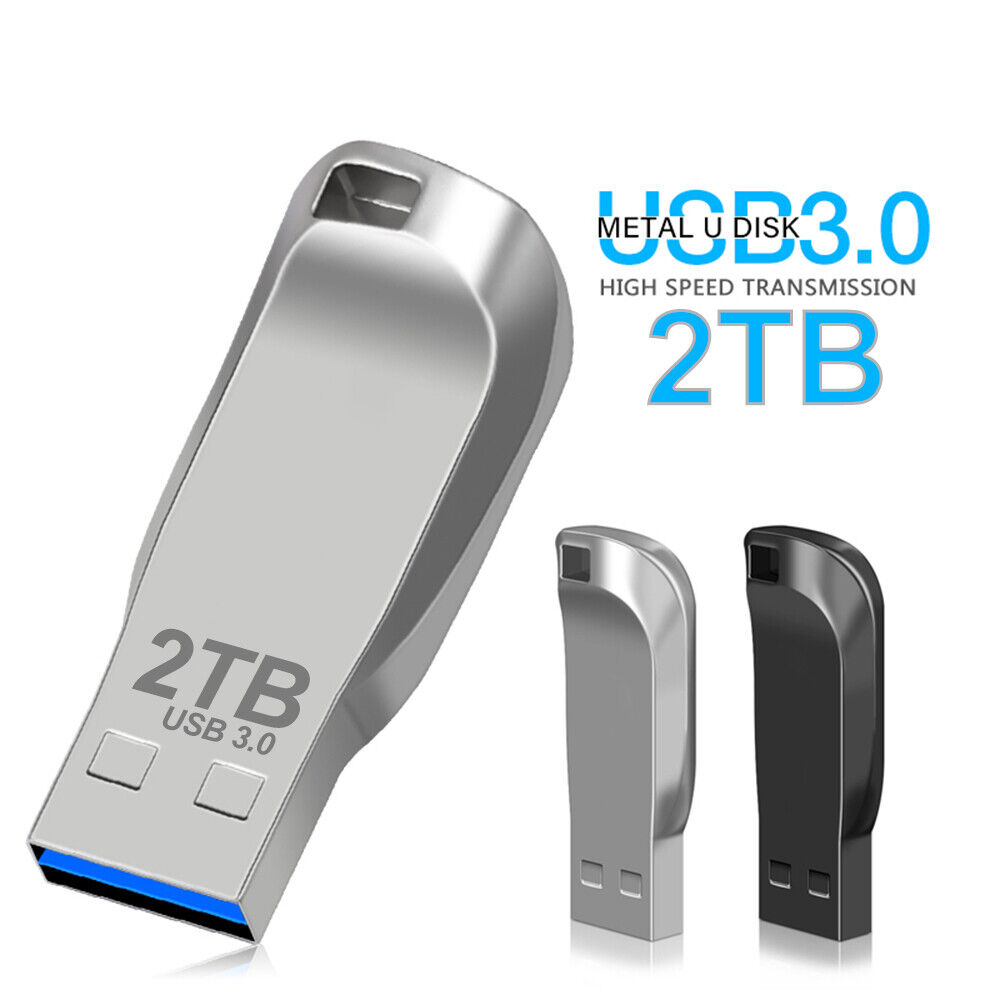 Enhanced Storage 1TB/2TB USB 3.0 Flash Drive - Portable Data Storage for PC and Laptop
