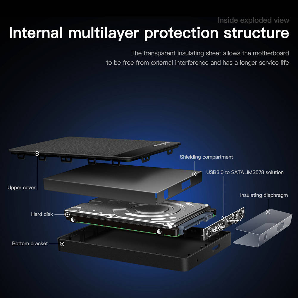 Enhanced Gaming Storage: 1TB/2TB Portable External USB 3.0 HDD for Consoles