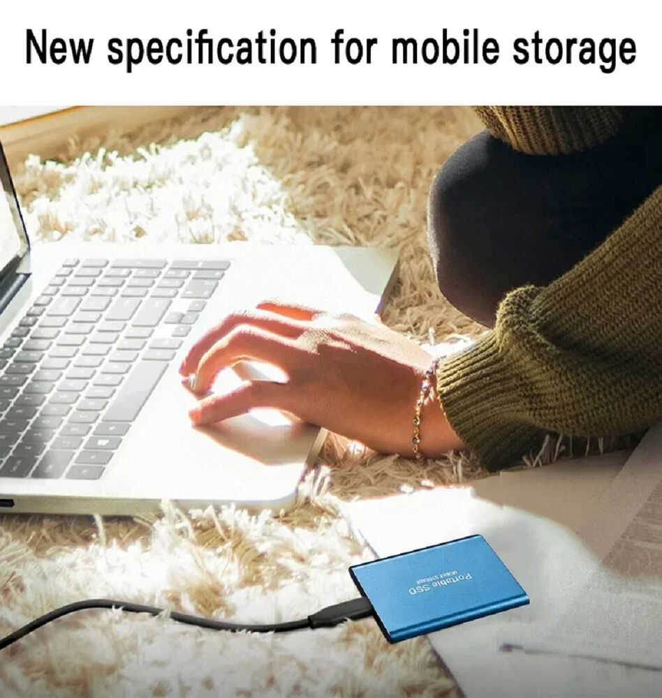 1TB High-Speed USB 3.1 Type-C External SSD - Portable Storage Solution