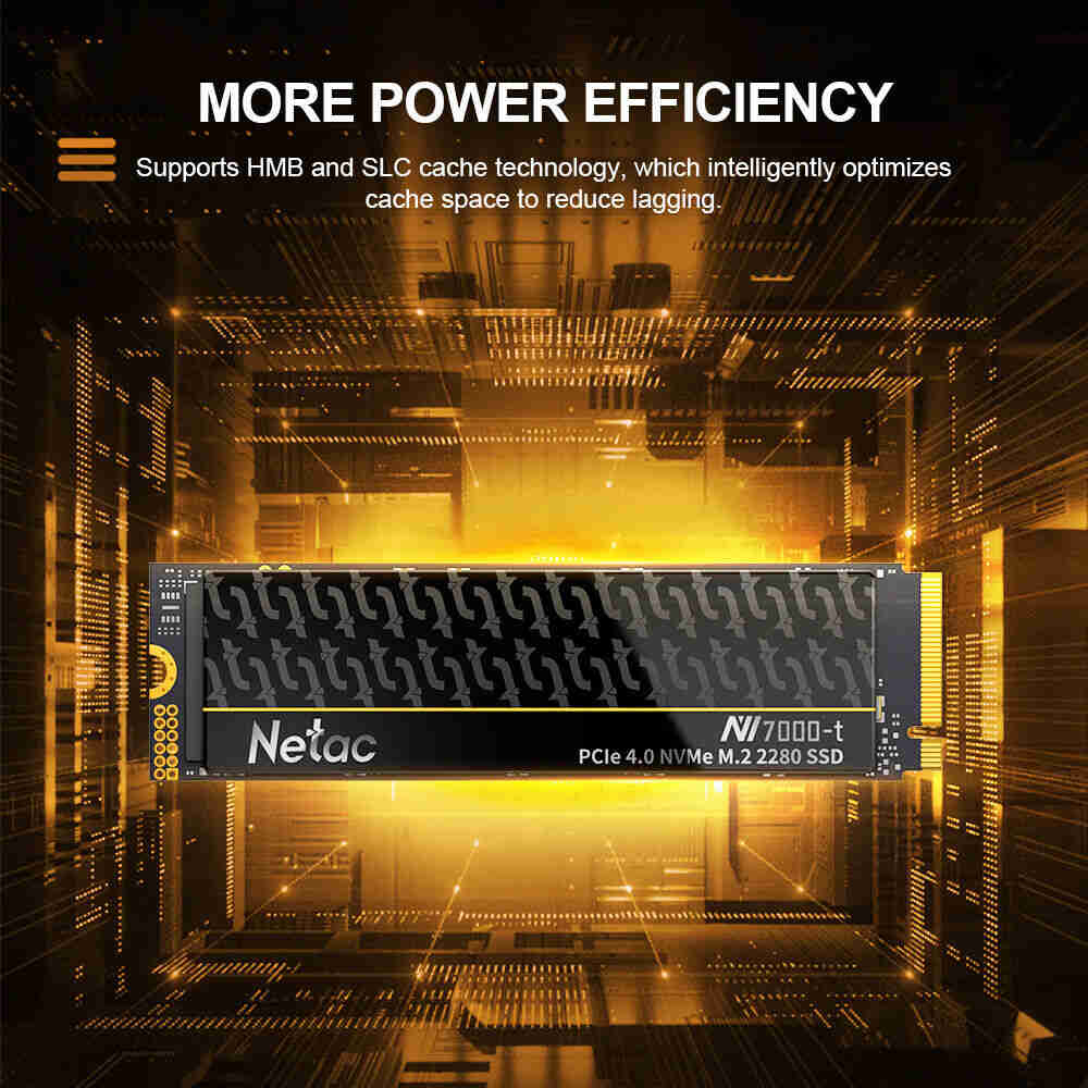 Netac High-Speed PS5 SSDs - 4TB & 2TB PCIe 4.0 NVMe Storage