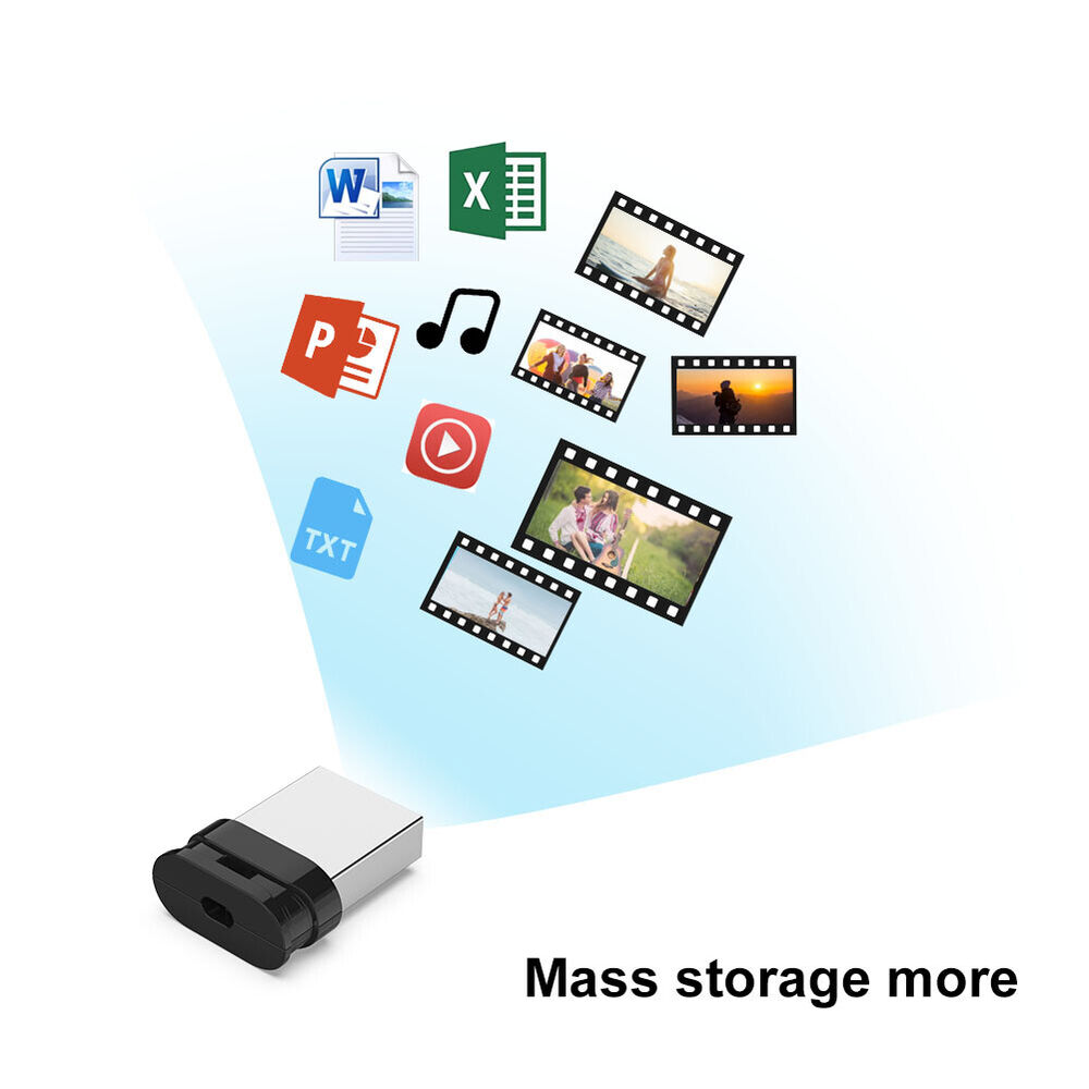 32GB High-Speed USB 2.0 Mini Thumb Drive for Data Storage