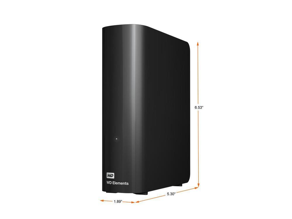 WD 20TB Elements USB 3.0 Desktop External Hard Drive - High-Capacity Storage Solution