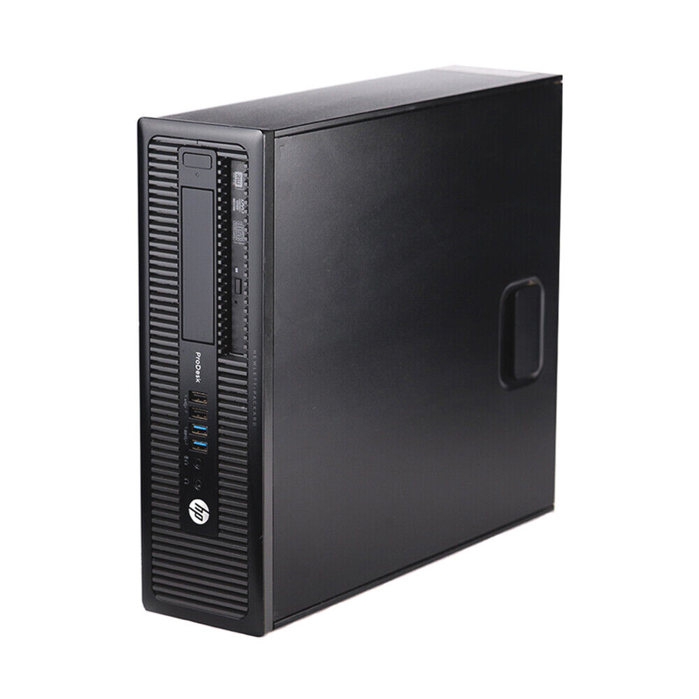 HP ProDesk G1 Desktop Computer - Intel Pentium, 8GB RAM, DVD, WiFi, Windows 10