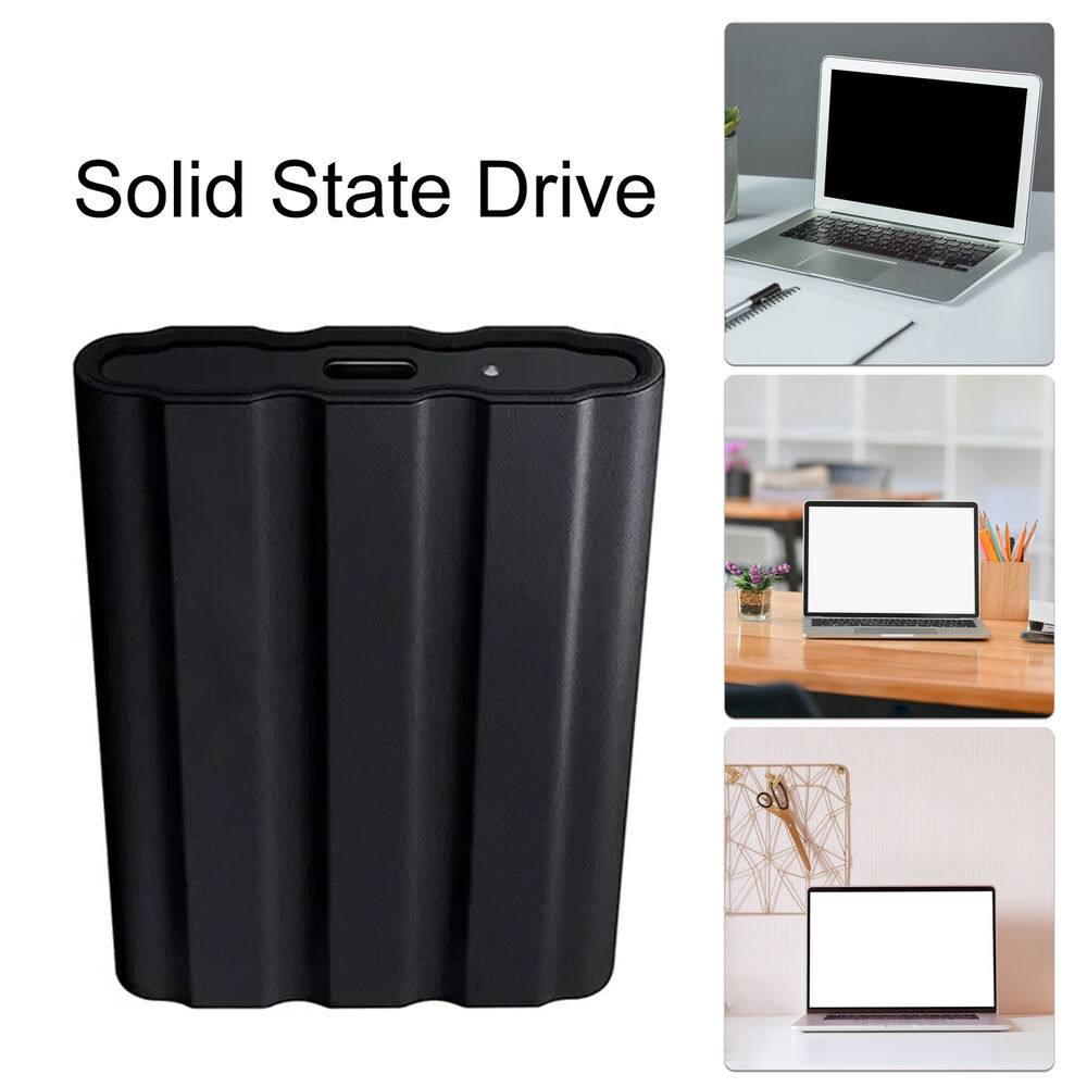 1/2/4TB High-Speed External Hard Drive with USB 3.1/Type-C