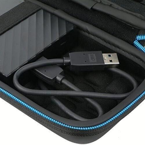 WD My Passport Portable External Hard Drive, 1TB-4TB with USB 3.0