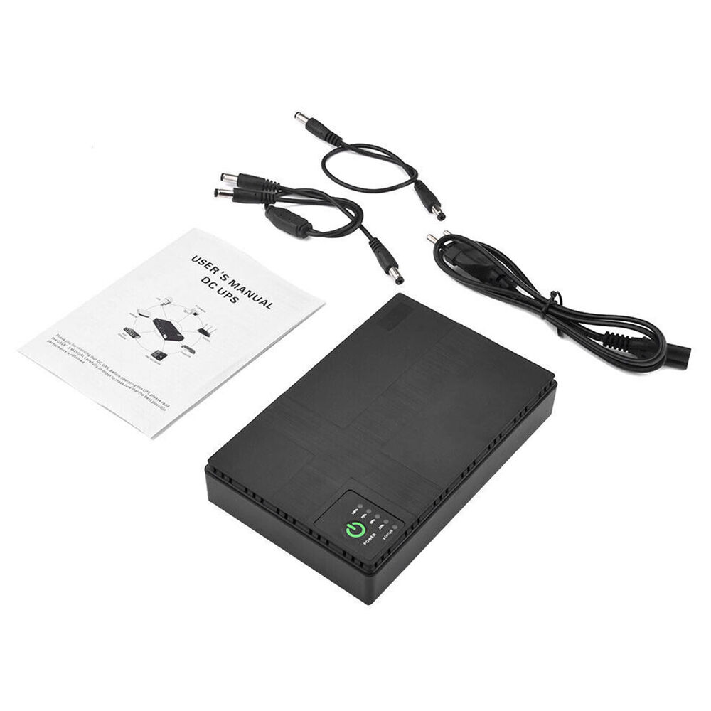 10400mAh Portable UPS Battery Backup for Home Security