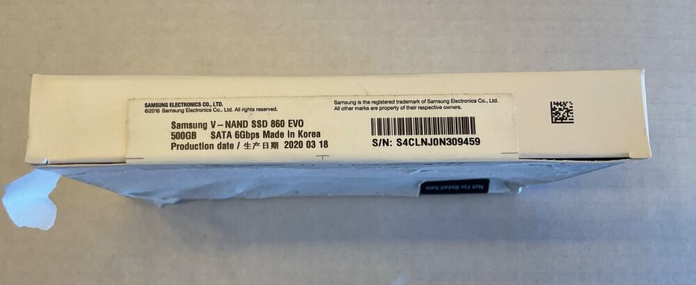 Samsung 860 EVO 500GB SATA SSD - Boost Your Laptop's Speed