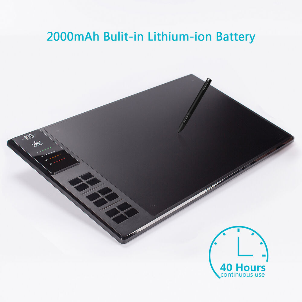 Huion WH1409 Large Wireless Graphics Tablet - Certified Refurbished