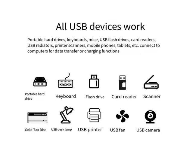 3 Port USB 3.0 Hub Splitter - Boost Connectivity for Multiple Devices