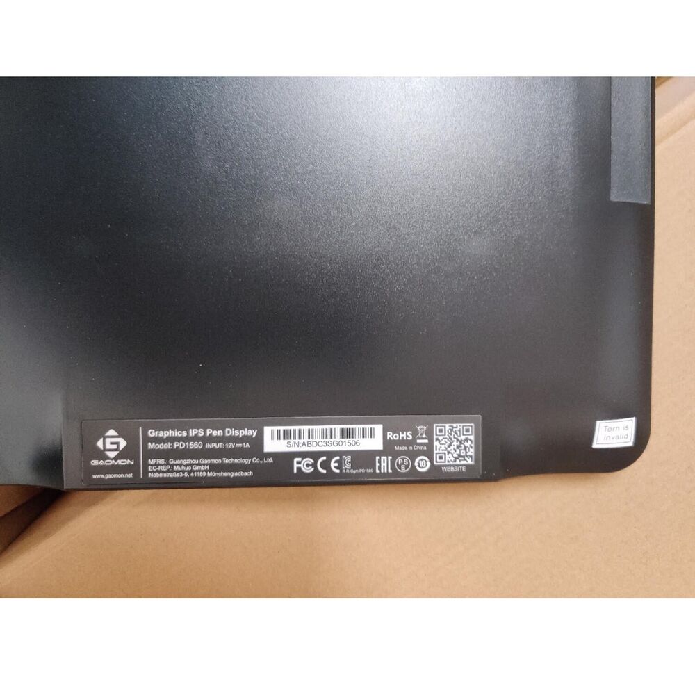 GAOMON PD1560 Professional Digital Graphic Tablet with 10-Shortkeys and Pen Display
