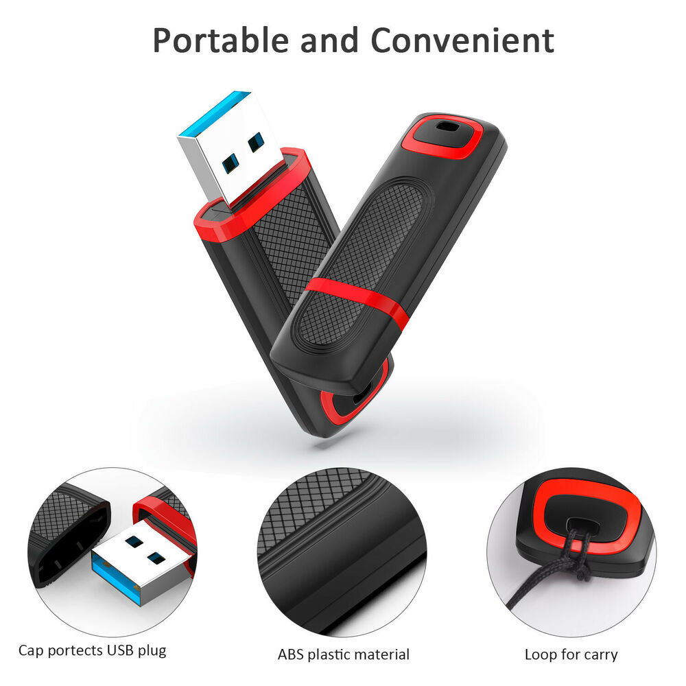 Enhanced Performance USB 3.0 Flash Drives - 32GB & 64GB High-Capacity Memory Sticks