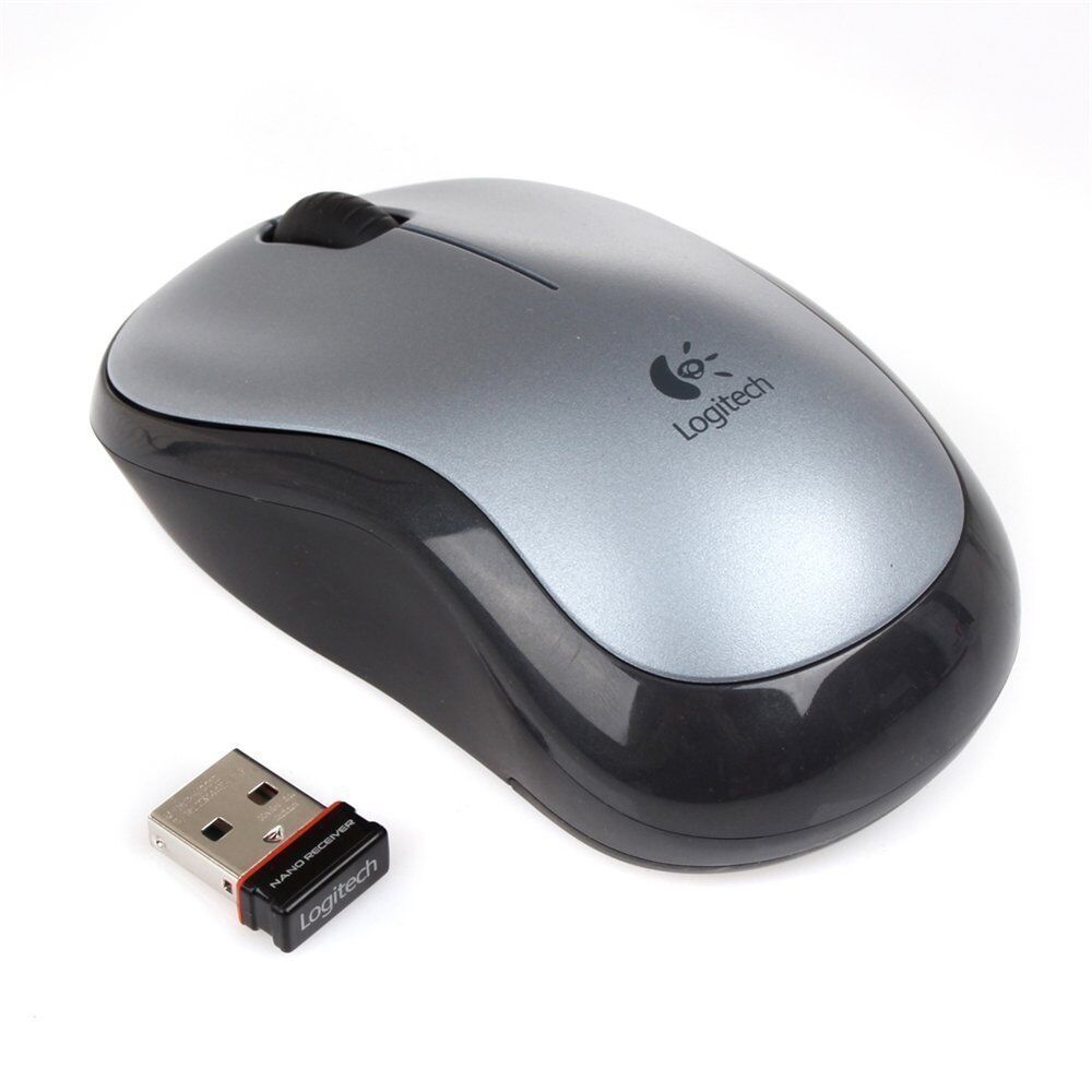 Logitech M185 Wireless Mouse - Ergonomic Design, Long Battery Life