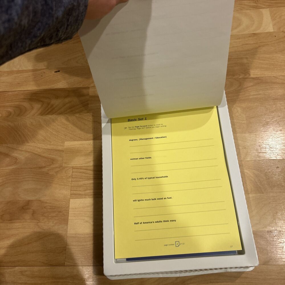 Revolutionary CrossPad Digital Notepad - Open Box, Complete Set