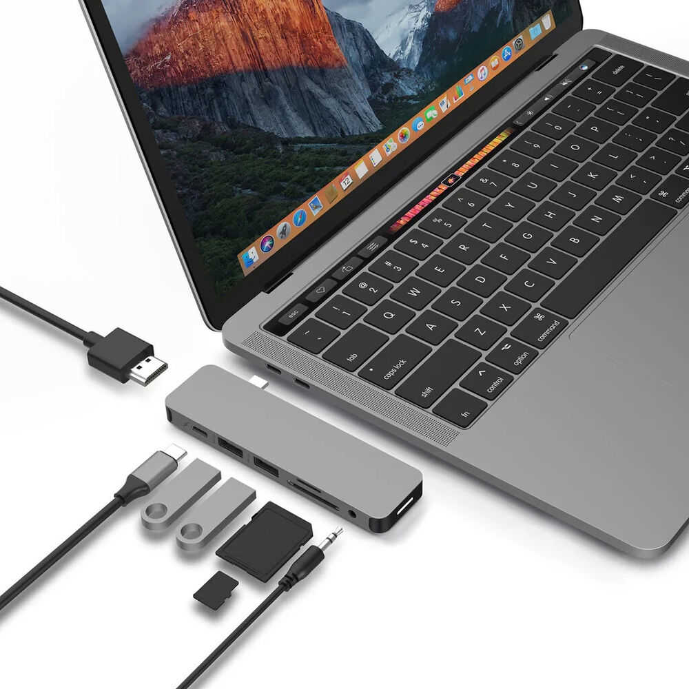 HyperDrive Solo 7-in-1 USB-C Hub - Space Gray