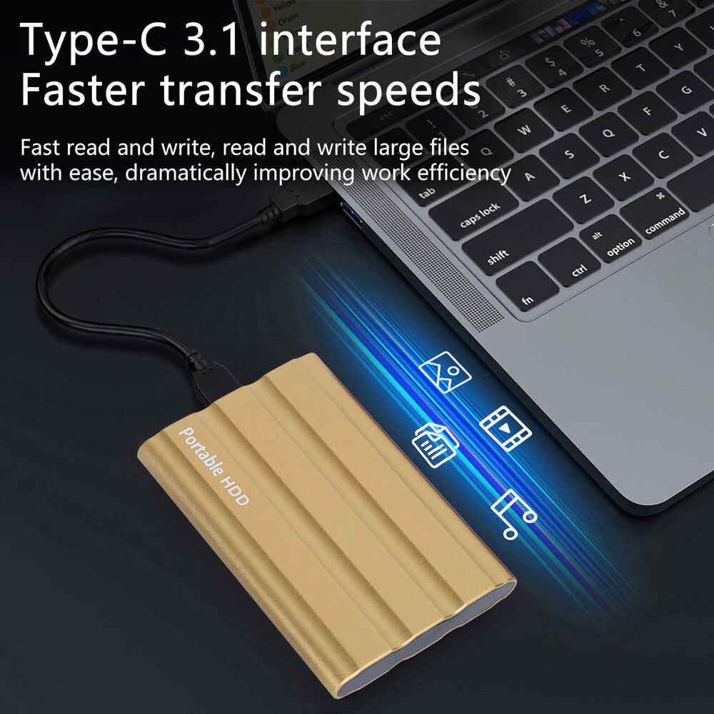 High-Capacity USB 3.0 External Hard Drive - Versatile Storage for All Devices