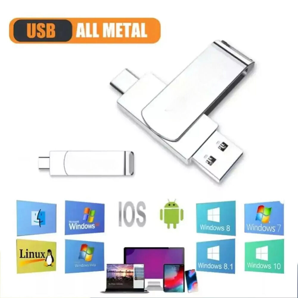 Ultra-Fast High-Capacity USB 3.2 Flash Drive - 2TB to 64TB