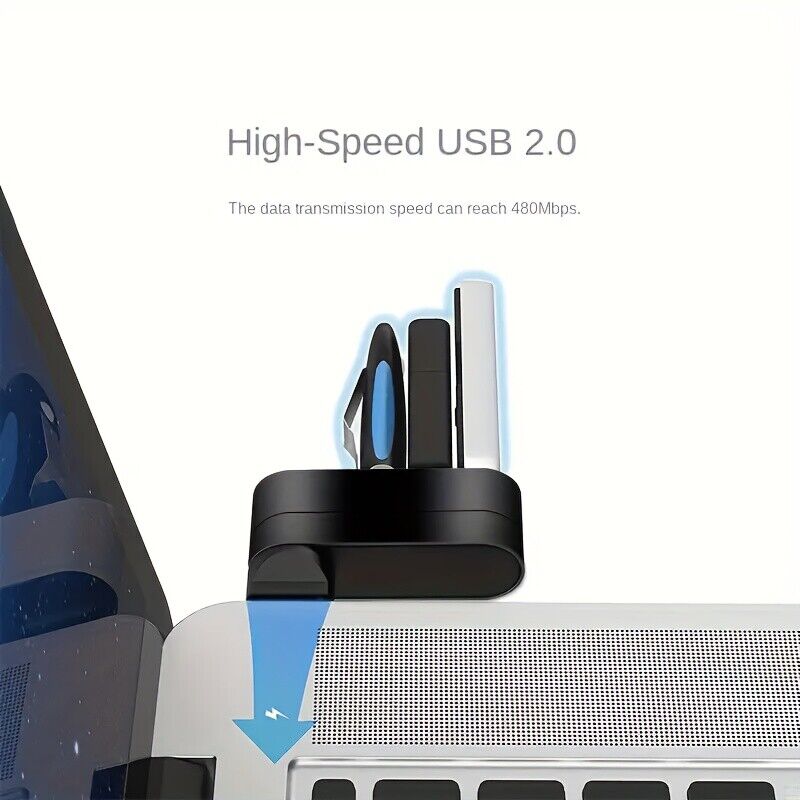 3 Port USB 3.0 Hub Splitter - Boost Connectivity for Multiple Devices