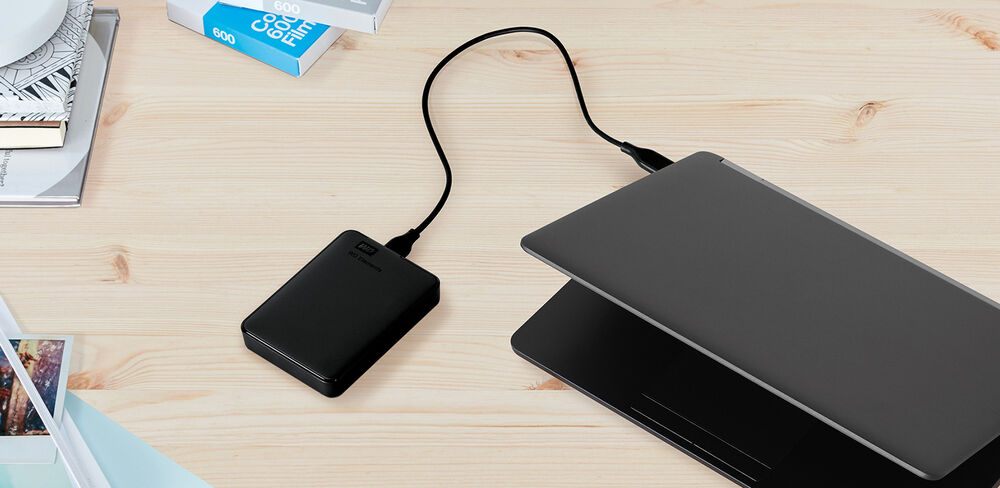 4TB WD Elements Portable Hard Drive - Certified Refurbished