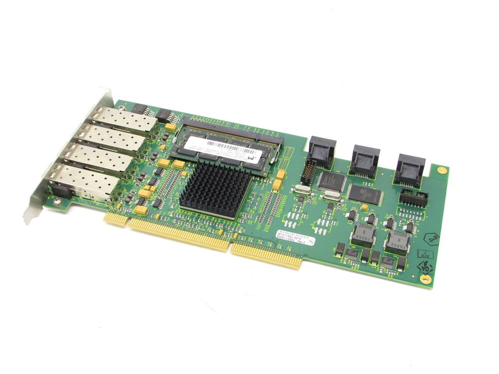 1GB PCI Quad Port Fiber SATA Controller Card - Network Instruments 500013-0002
