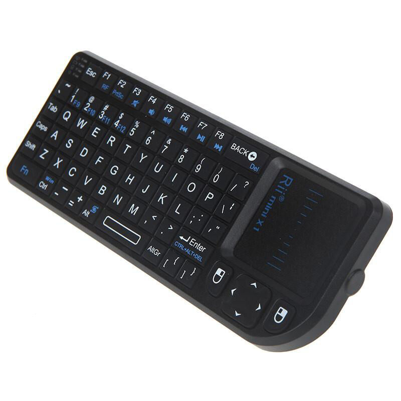 Rii X1 2.4Ghz Wireless Mini Keyboard - Compact & Versatile for Multiple Devices