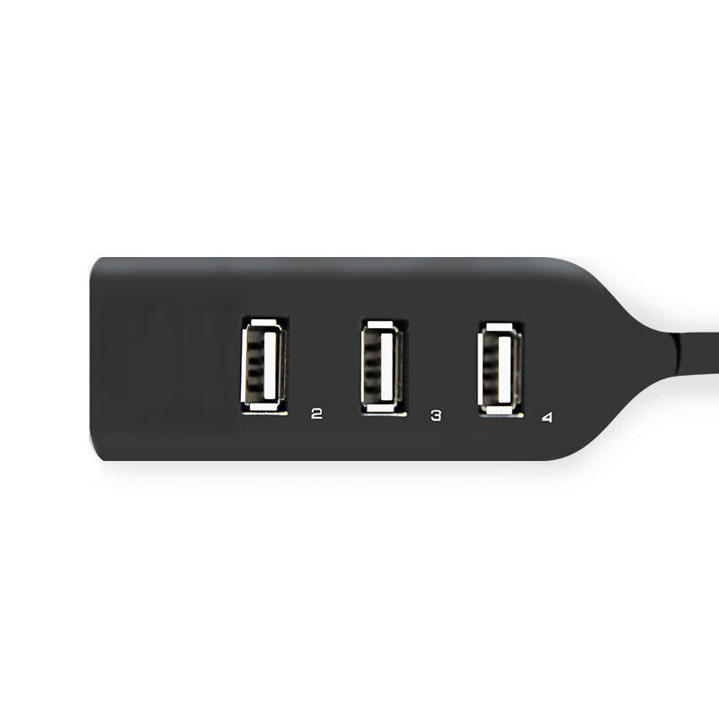 4-Port USB 2.0 High-Speed External Hub with Cable