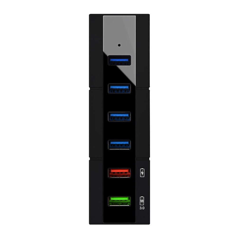 6-Port USB 3.0 Hub with Switcher for Enhanced Connectivity