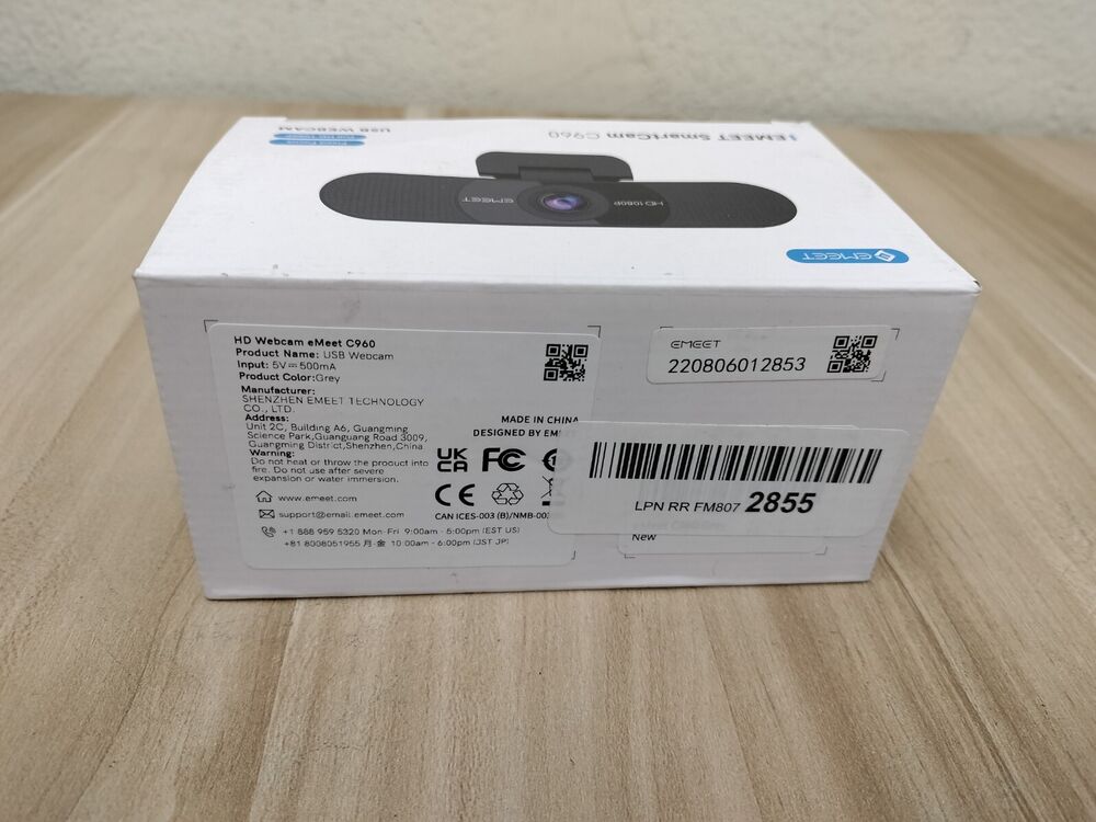 Emeet C960 HD Smart Webcam - Open Box Deal