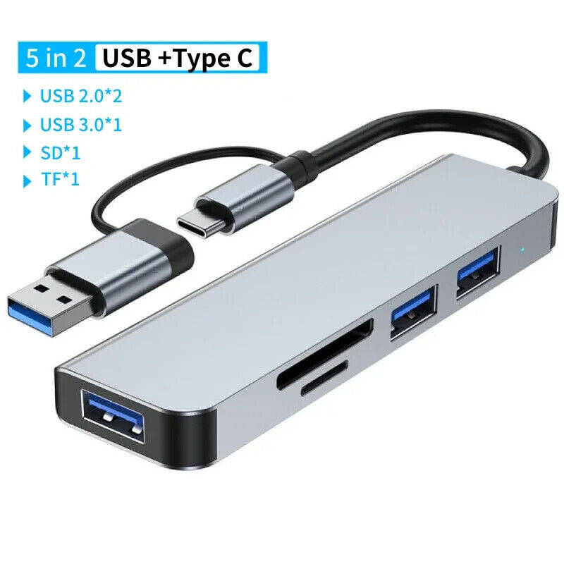 USB-C Multi-Port Docking Station with Enhanced Connectivity