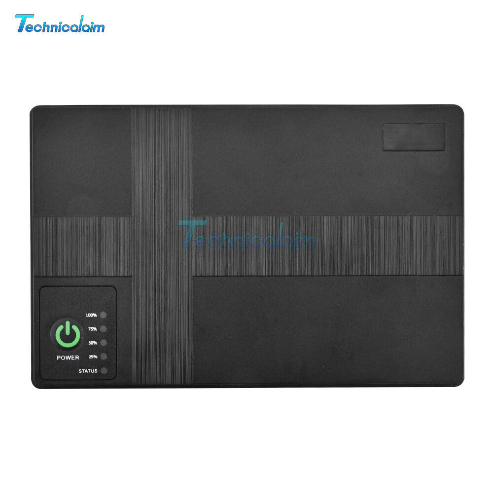 Portable 10400mAh UPS Power Supply for WiFi Routers