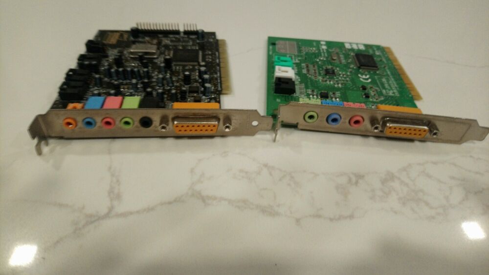 Retro Gaming Audio Upgrade Bundle: Sound Blaster PCI & Aztec ISA Sound Cards