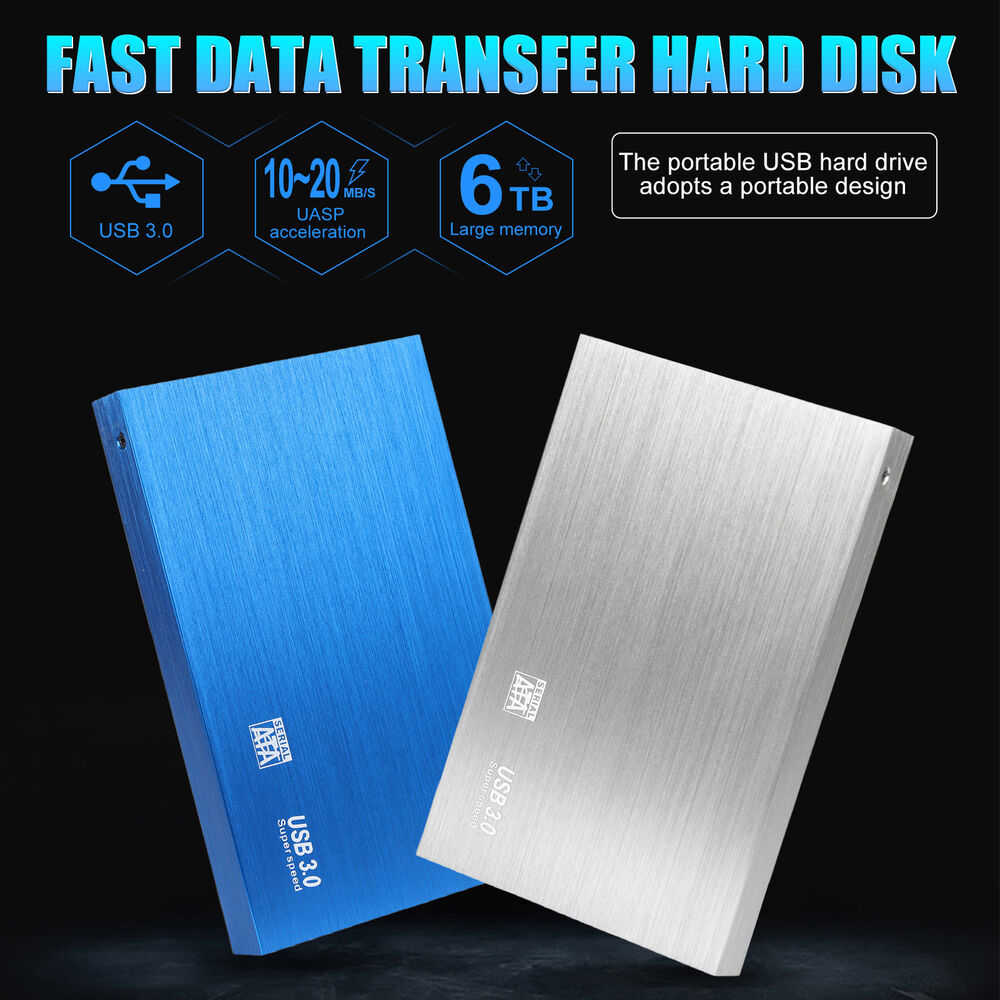 Ultra-Fast Portable External HDD Hard Disk Drive