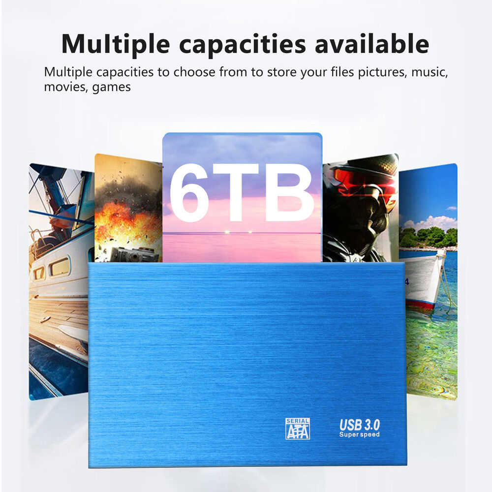 Ultra-Fast Portable External HDD Hard Disk Drive