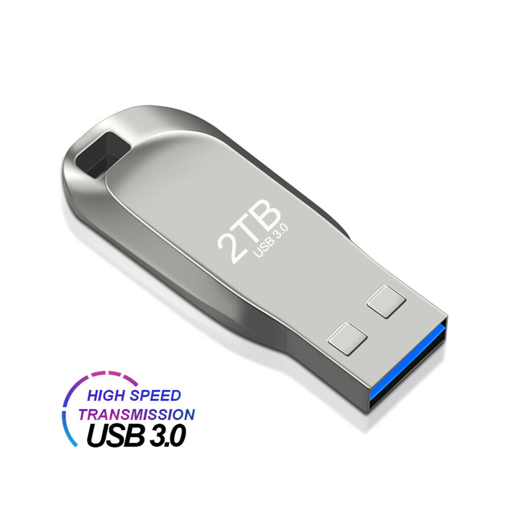 Enhanced Storage 1TB/2TB USB 3.0 Flash Drive - Portable Data Storage for PC and Laptop