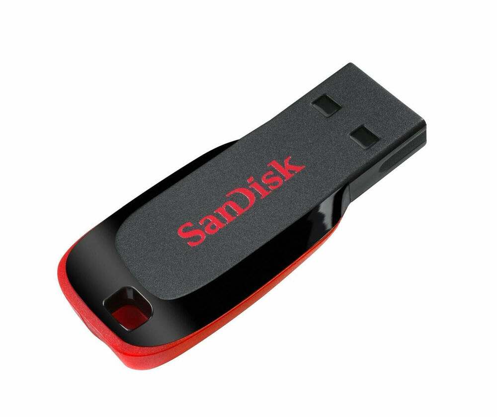 SanDisk Cruzer Blade 32GB USB 2.0 Flash Drive - High-Capacity, Durable Storage