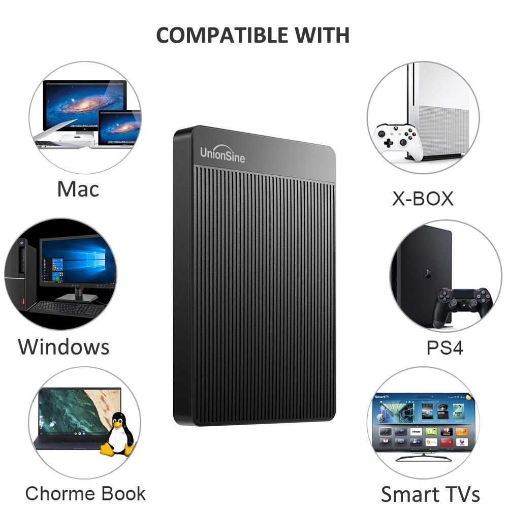 Enhanced Gaming Storage: High-Capacity External HDD for Consoles & PCs
