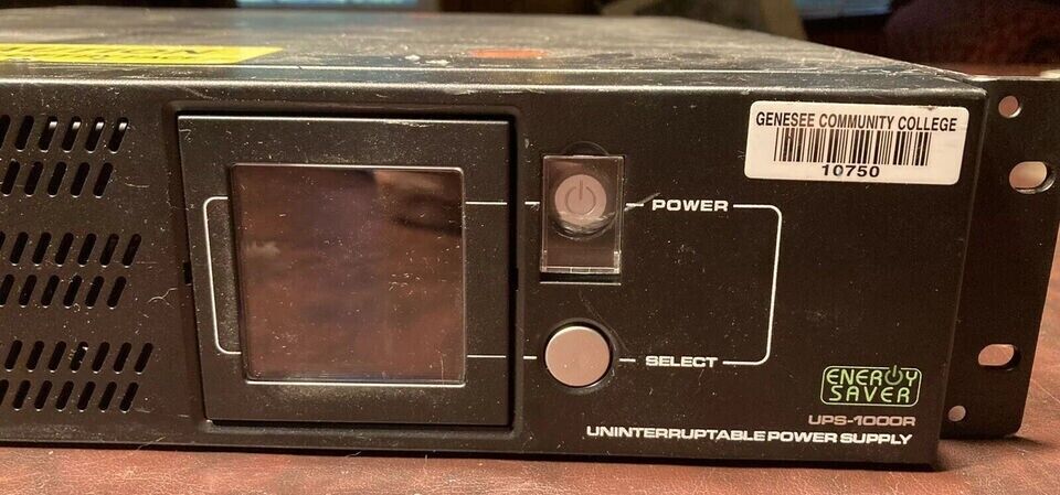 Middle Atlantic UPS-1000R - Premium Uninterruptible Power Supply