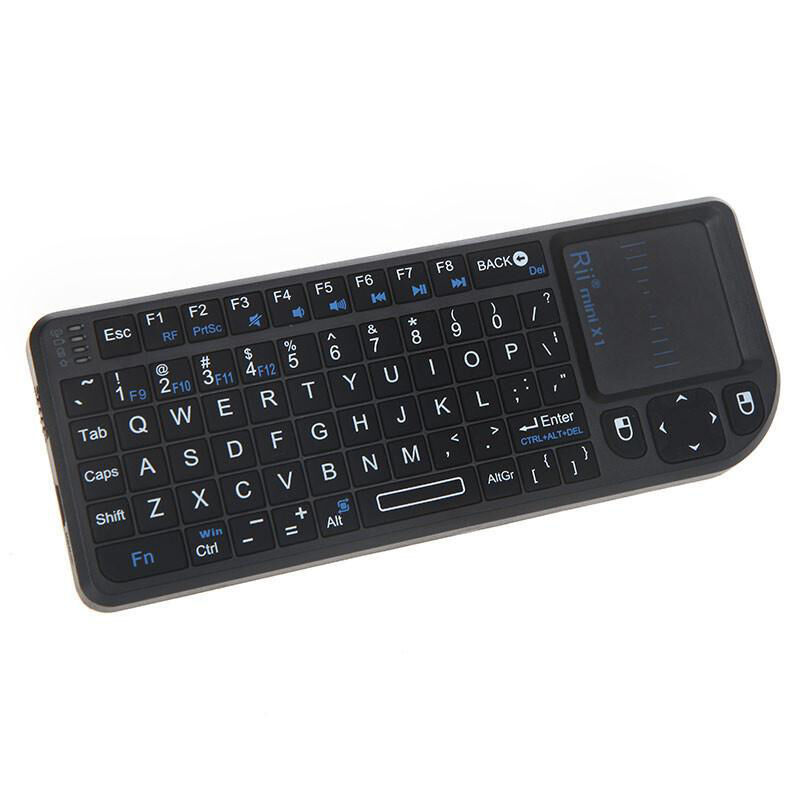 Rii X1 2.4Ghz Wireless Mini Keyboard - Compact & Versatile for Multiple Devices