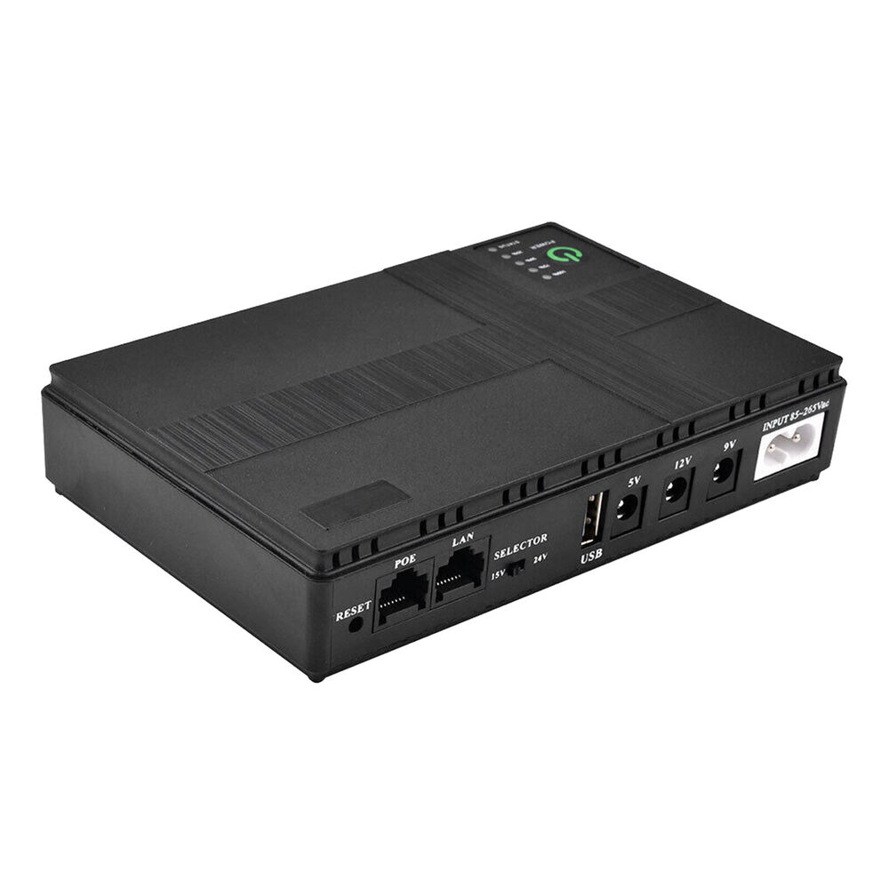 10400mAh Portable UPS Battery Backup for Home Security