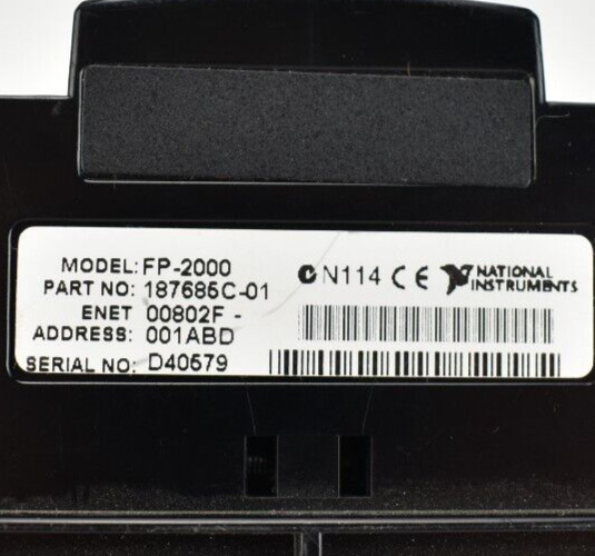 National Instruments NI FP-2000 Ethernet Fieldpoint Network Controller Interface