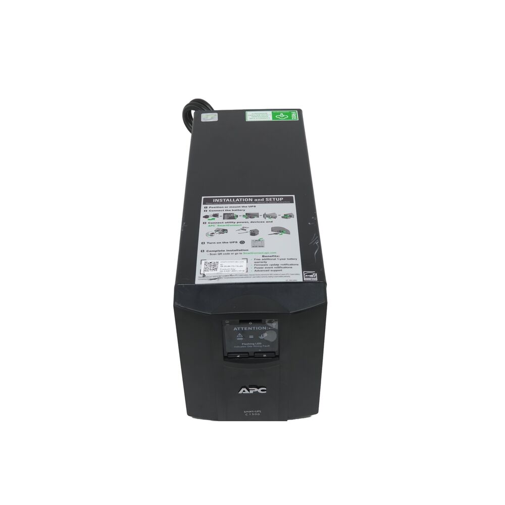 APC Smart-UPS C1500 1500VA UPS with Network Management Card