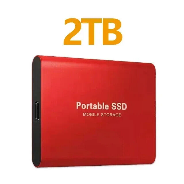 1TB High-Speed USB 3.1 Type-C External SSD - Portable Storage Solution