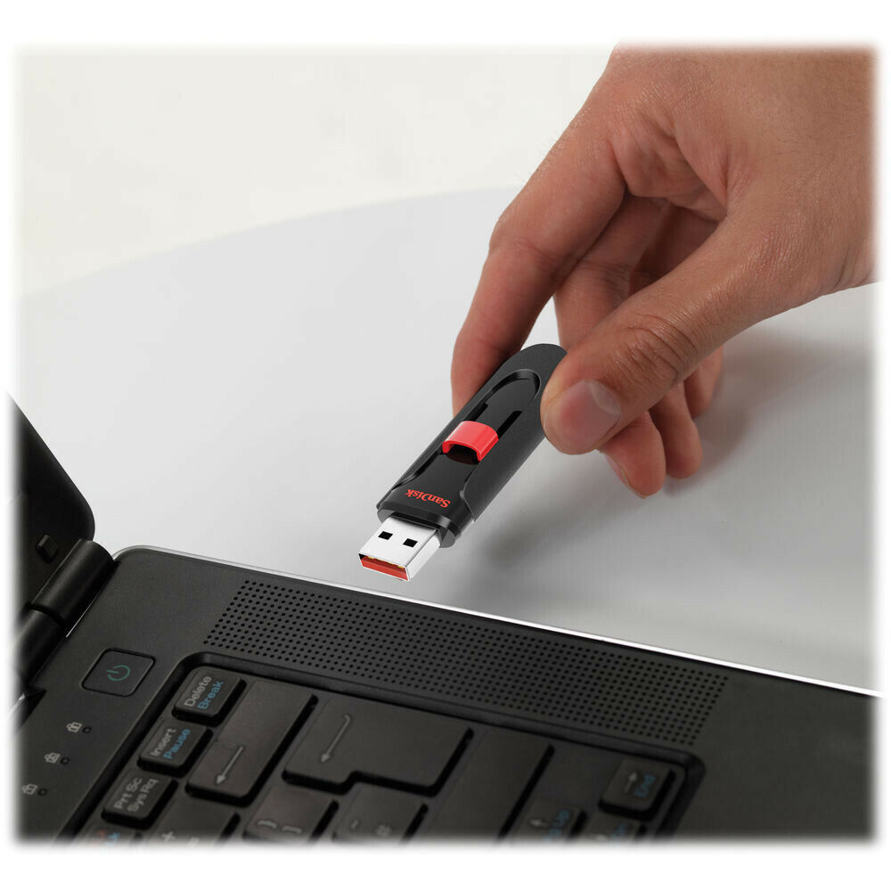 SanDisk Cruzer Glide 16GB USB Flash Drive - High-Capacity Storage