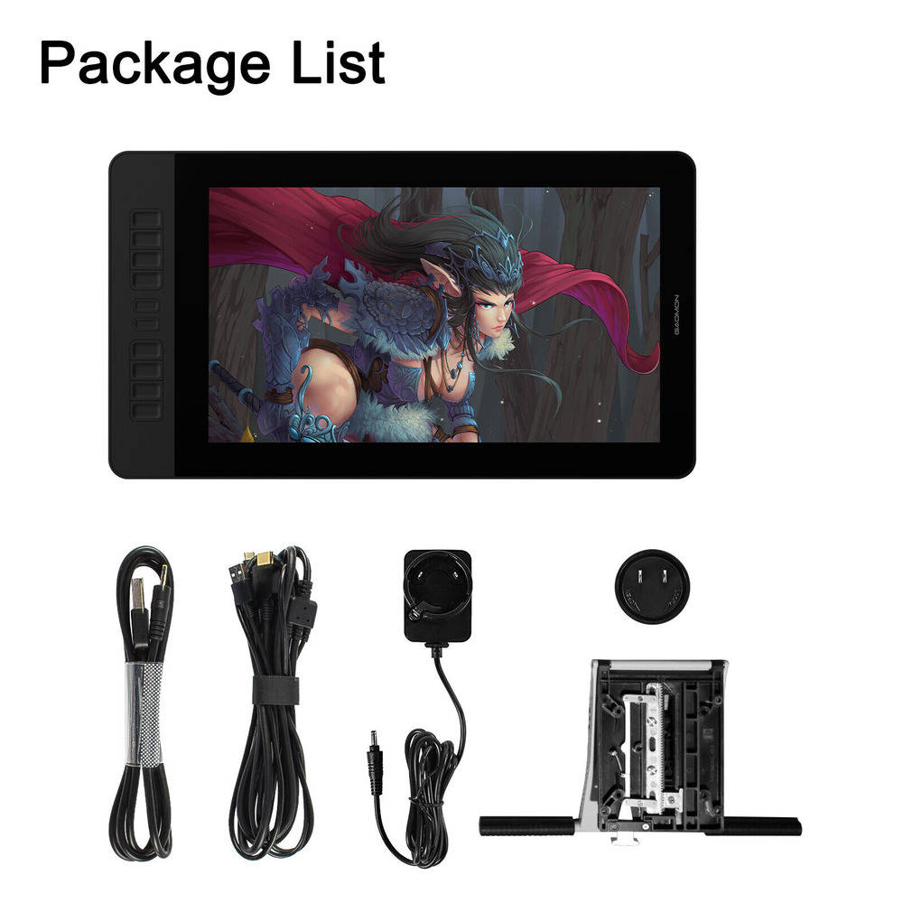 GAOMON PD1560 Professional Digital Graphic Tablet with 10-Shortkeys and Pen Display