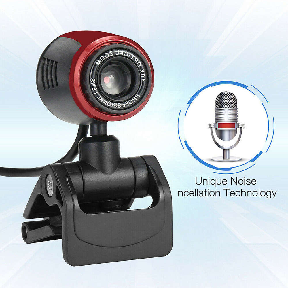 1080P HD Webcam with Built-in Mic for Video Conferencing