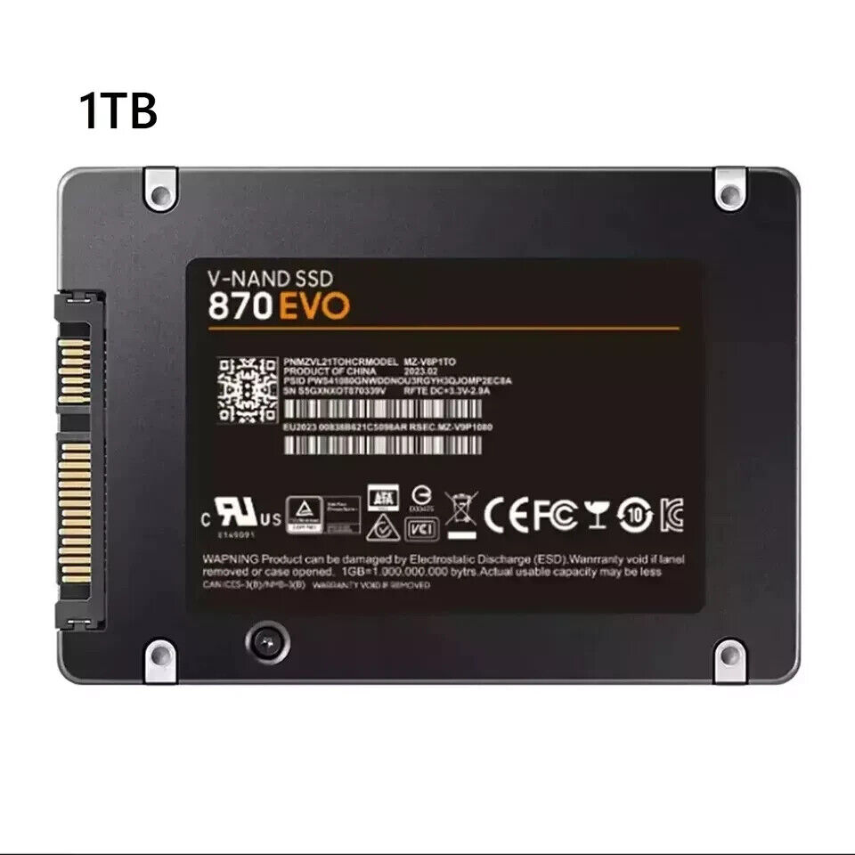 Enhanced Performance 4TB, 2TB, 1TB SSD SATA III Drives for PC/MAC