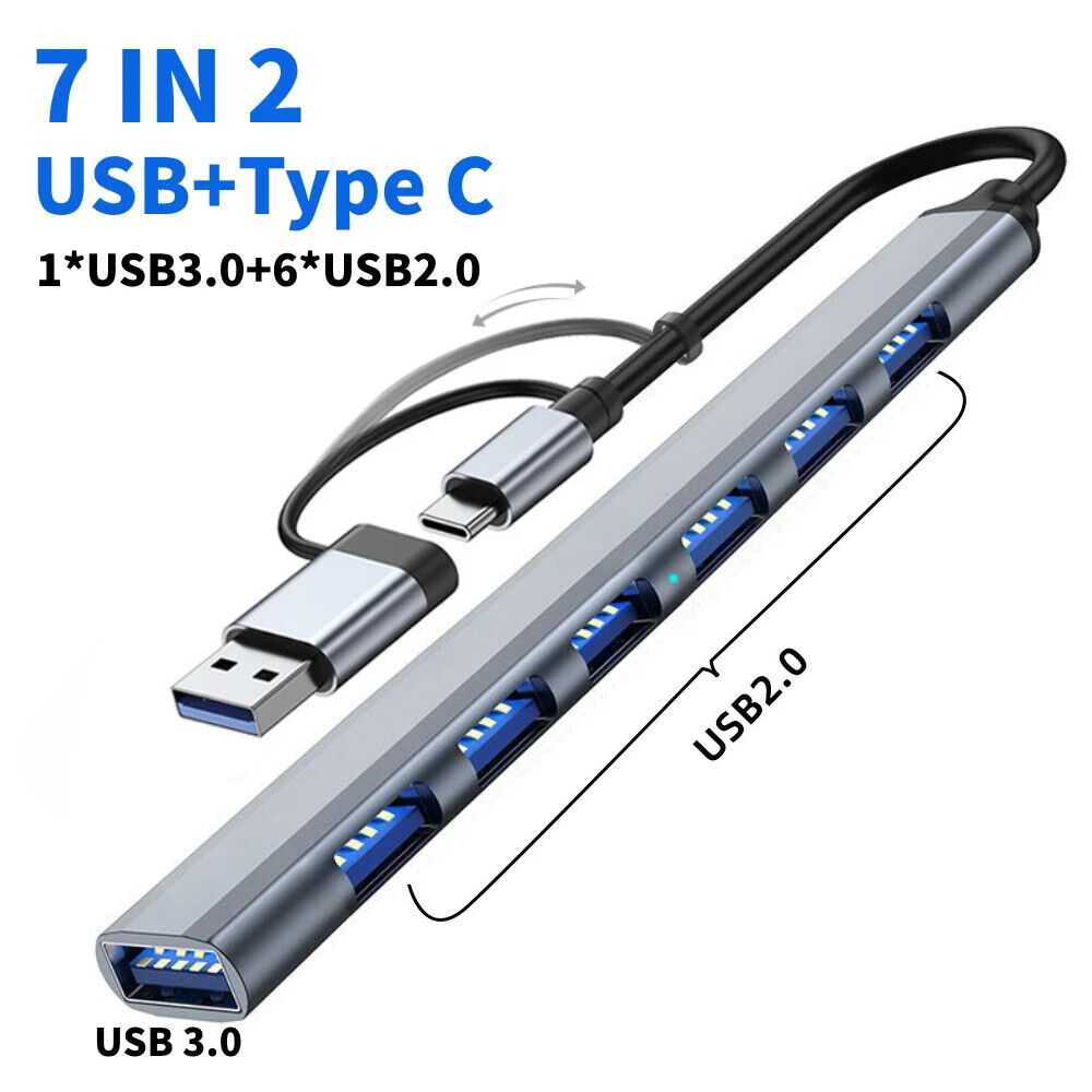 USB-C Multi-Port Docking Station with Enhanced Connectivity