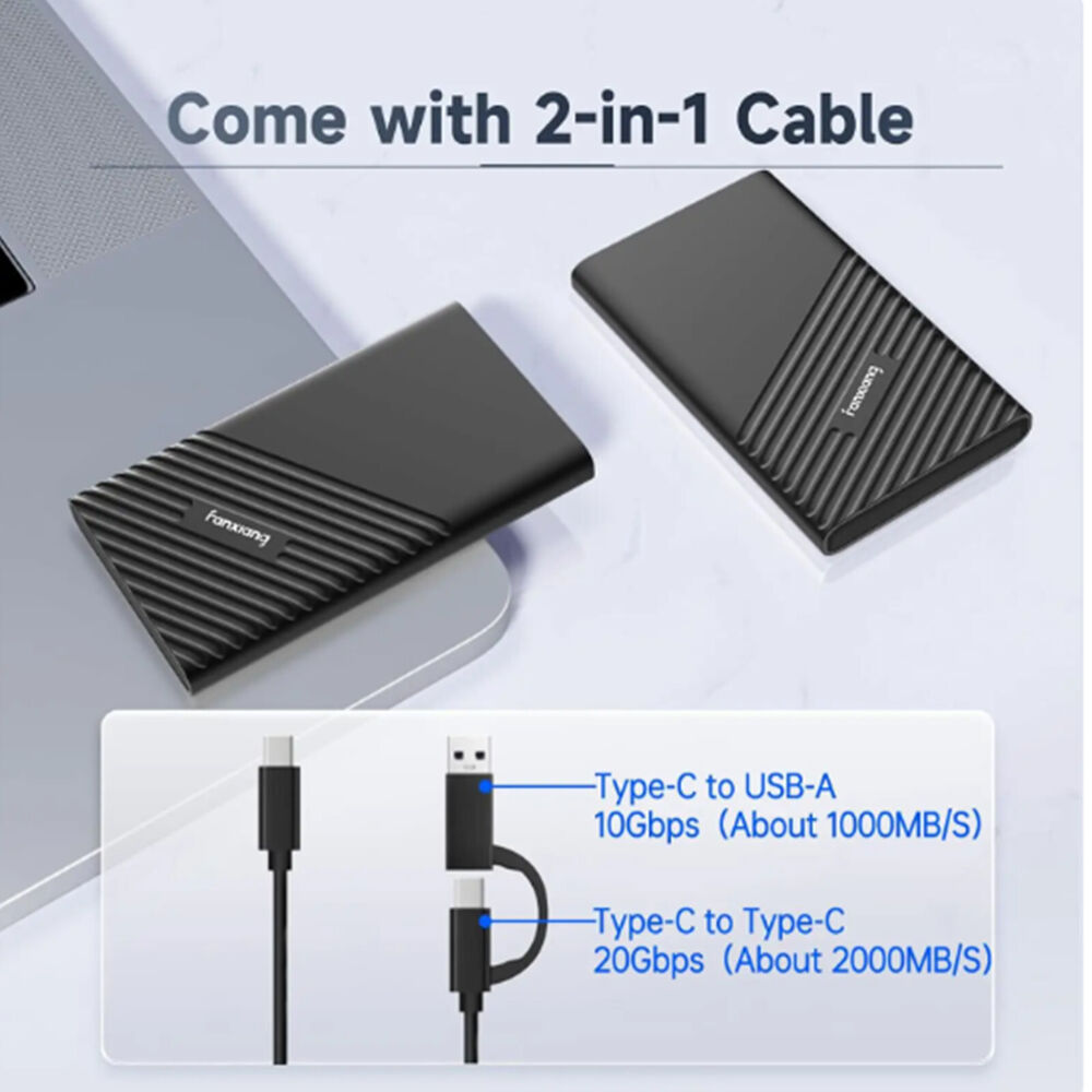Fanxiang High-Speed Mini External SSD - Ultra-Portable Storage