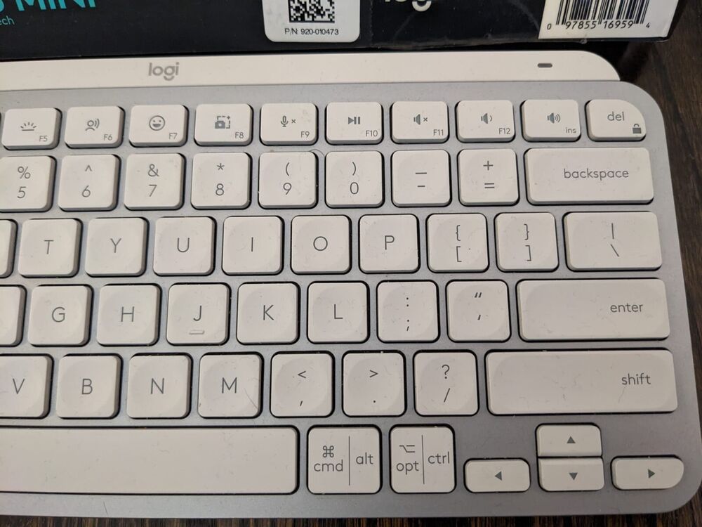 Logitech MX Keys Mini Wireless Keyboard - Compact, Stylish, and Efficient