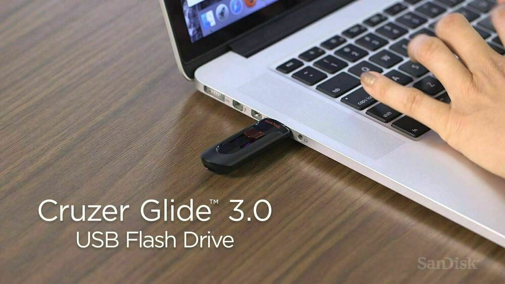 SanDisk Cruzer Glide USB 3.0 Flash Drive - High-Speed, Reliable Storage