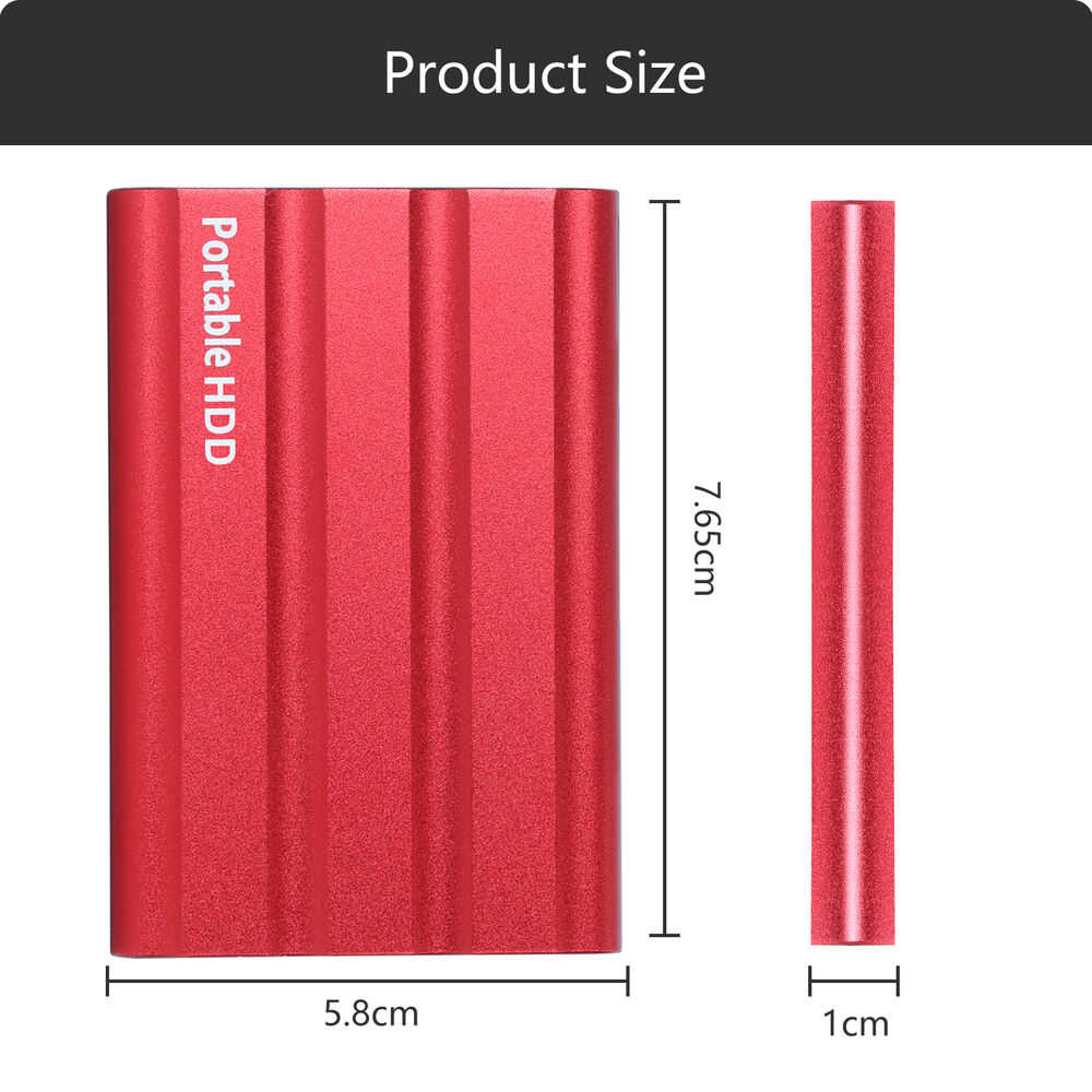 High-Capacity USB 3.0 External Hard Drive - Versatile Storage for All Devices